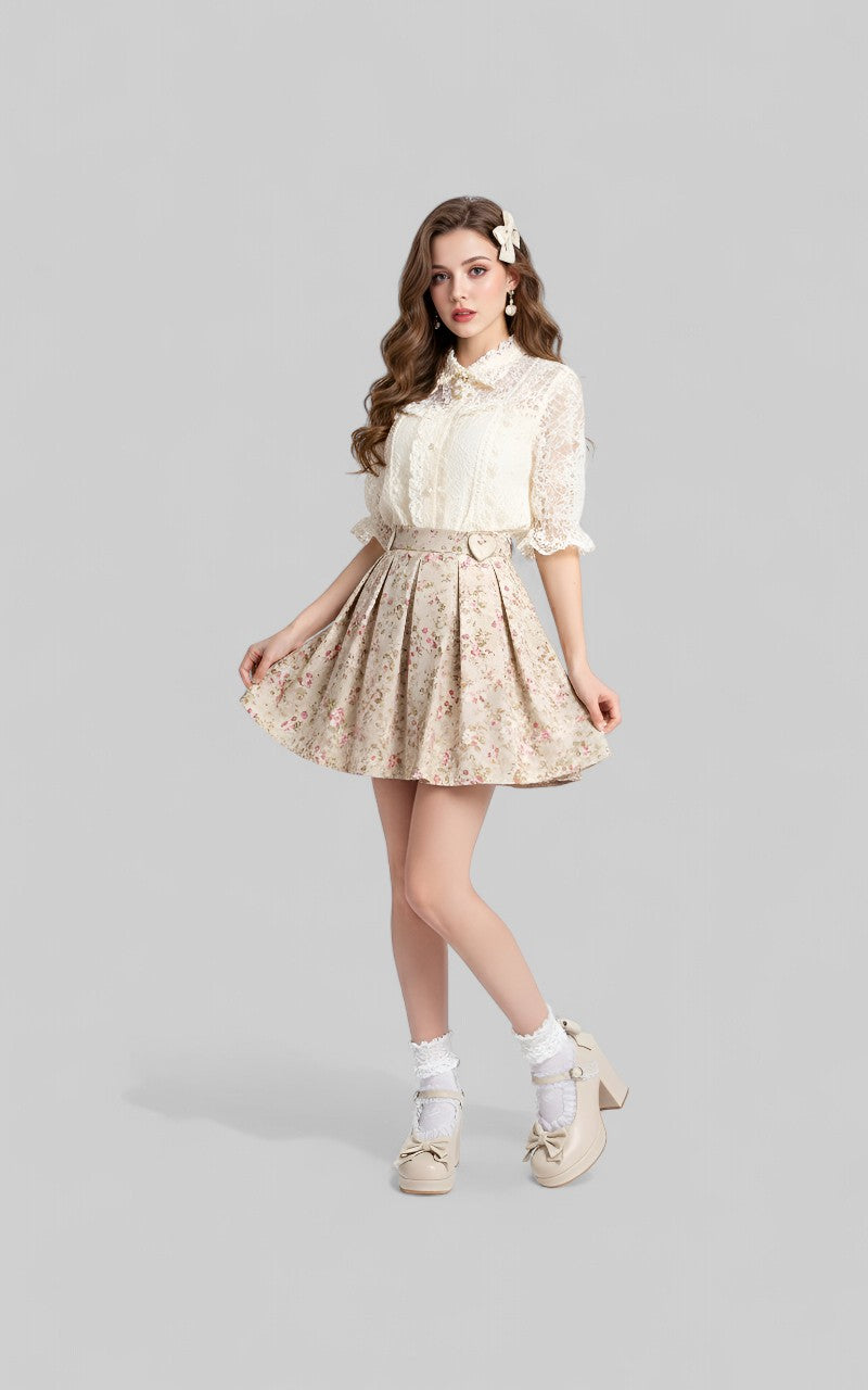 Ruffle Bow Dream Heels