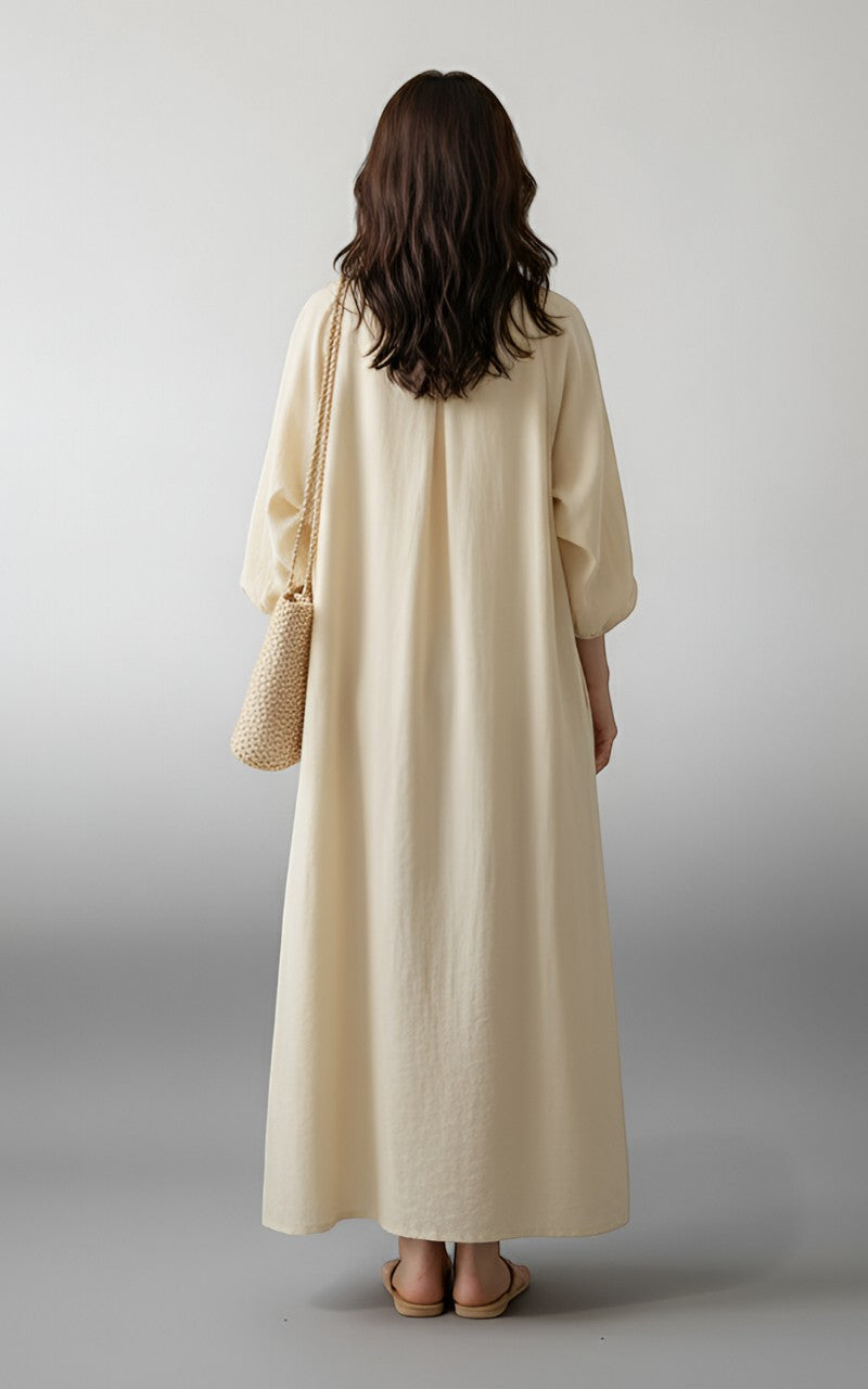 Pure Cotton Cottagecore Nightgown Dress