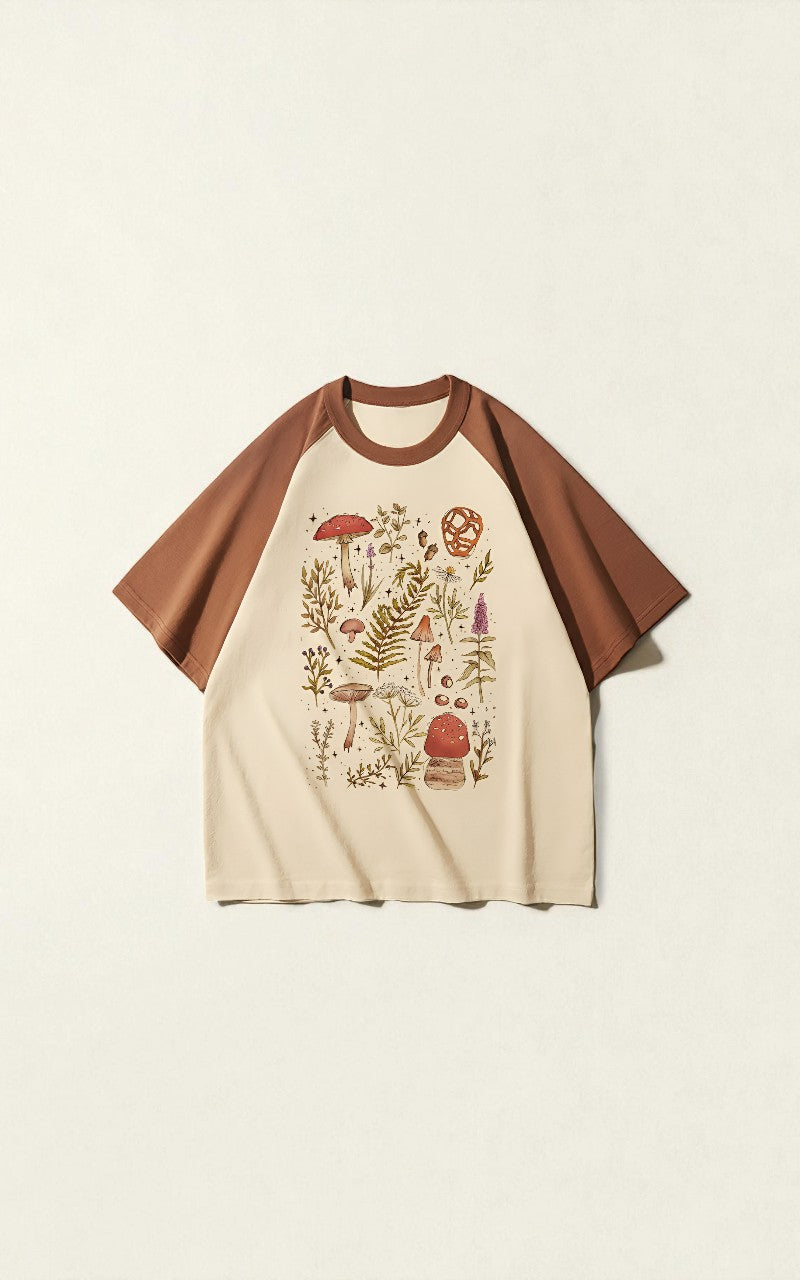 Cottagecore Botanical Cotton Shirt