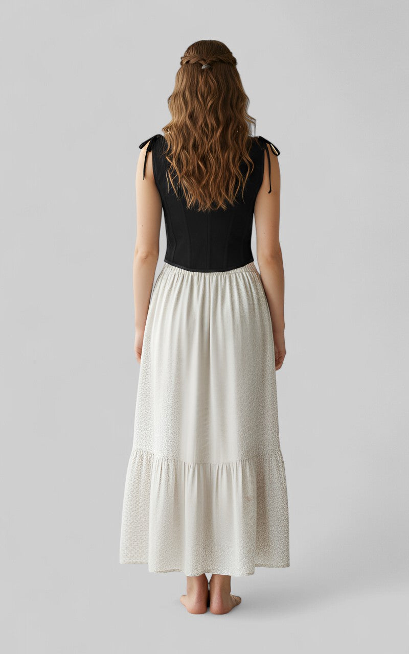 Victorian Inspired Lace-up Top