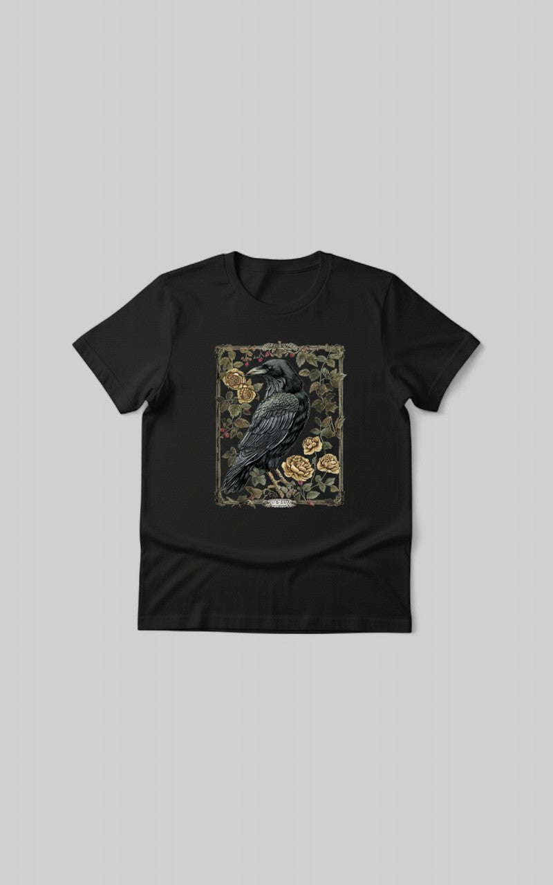 Tarot Crow Graphic Tee