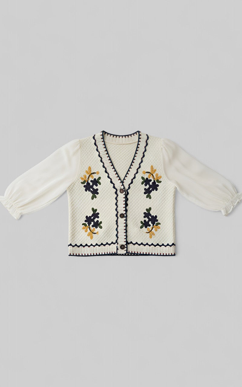 Fairycore Cottagecore Button-Front Top