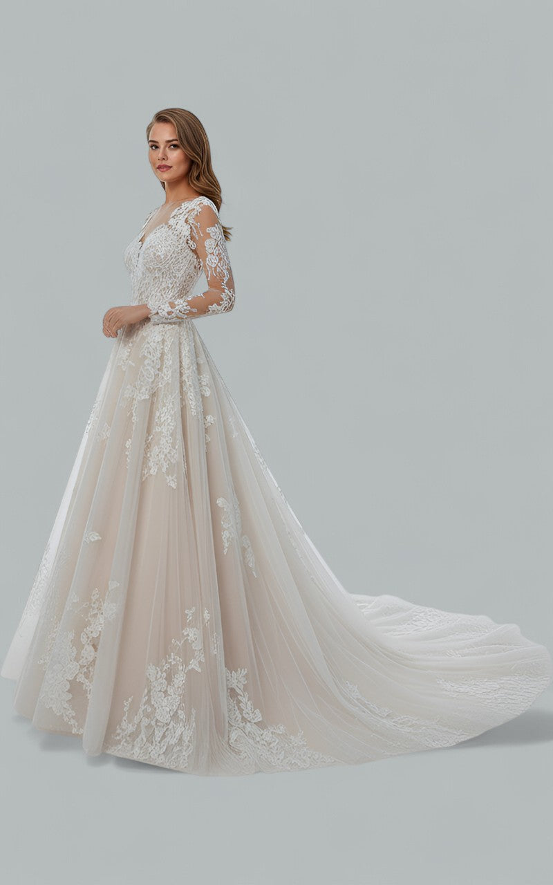 Long Sleeve Elegance Dress