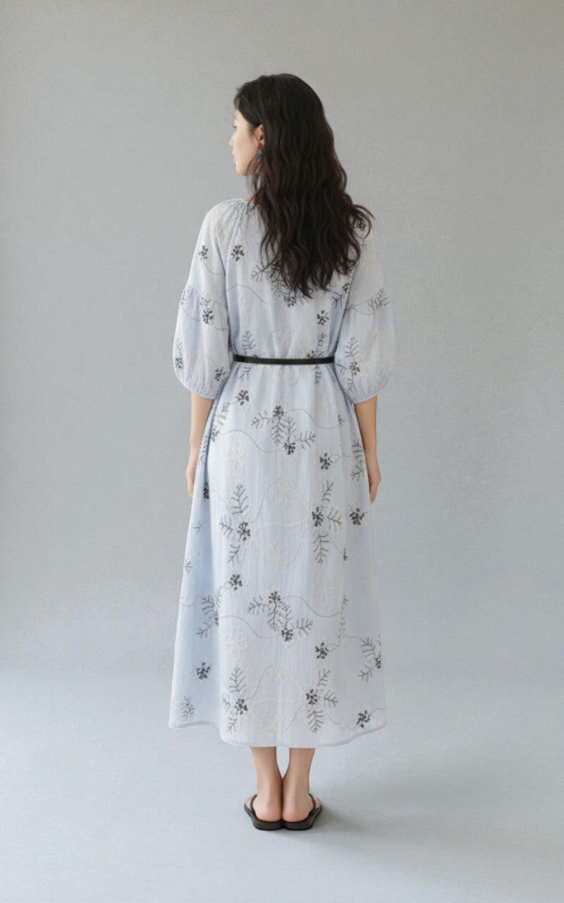 Blossom Cascade Layered Dress
